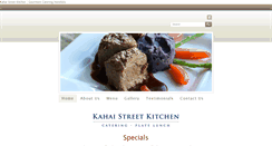 Desktop Screenshot of kahaistreet-kitchen.com